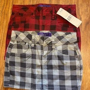 Plaid Skirts - Juniors
